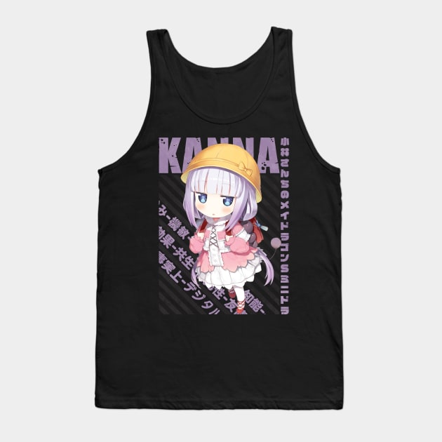 Kobayashi-san - Kanna Kamui Tank Top by Recup-Tout